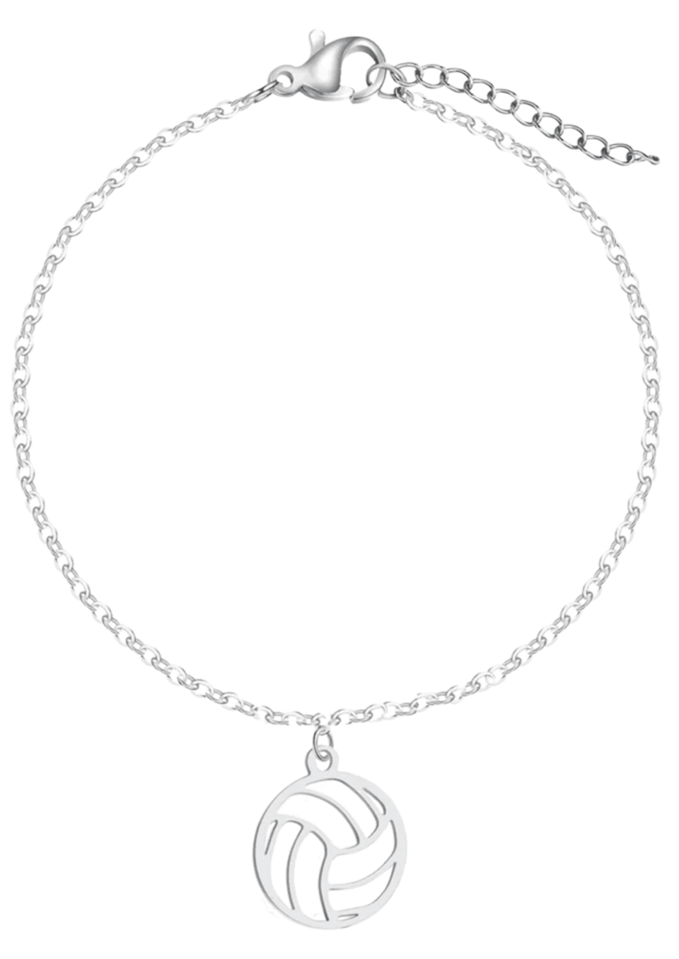 Silver Volleyball Bracelet - VidaVibe Volleyball